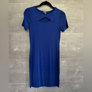 Women’s blue dress
